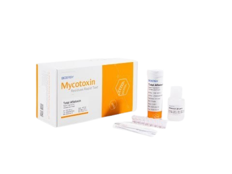Aflatoxin detection test in feed ingredients